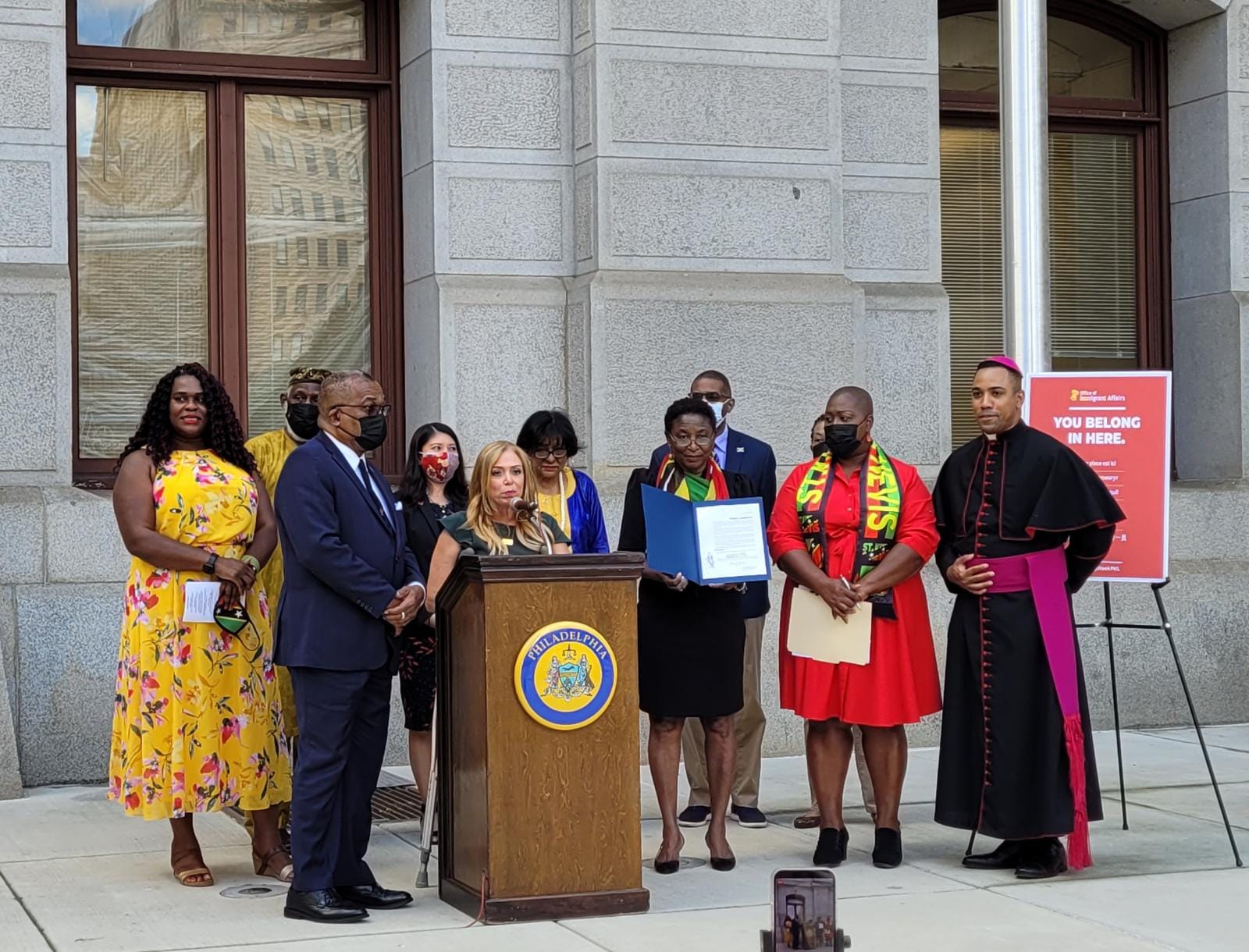 St KittsNevis TriState Association 2021 Flag Raising Ceremony