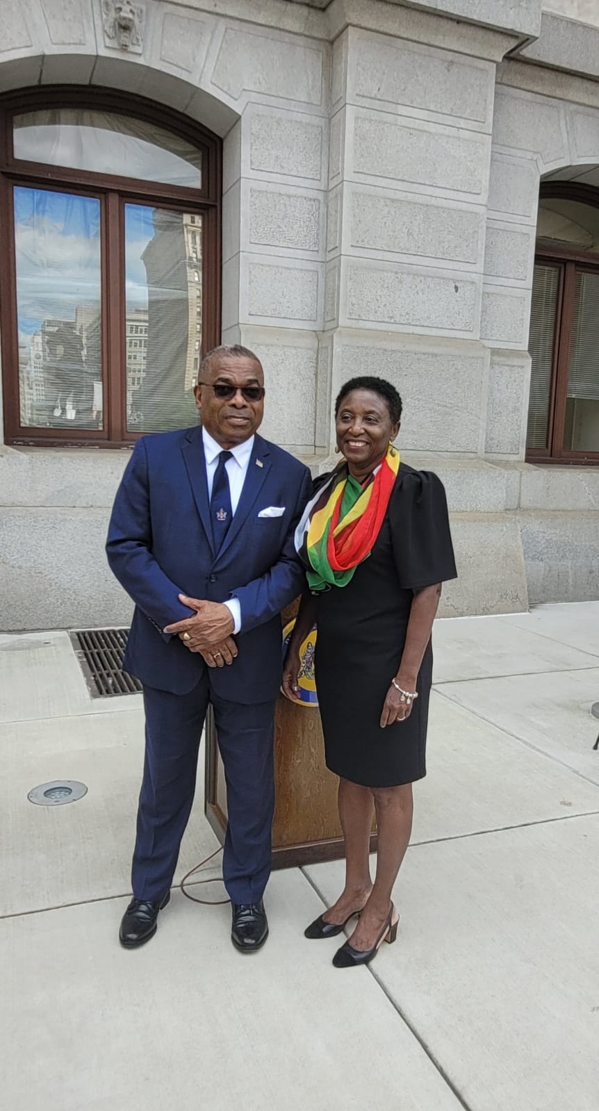 St KittsNevis TriState Association 2021 Flag Raising Ceremony