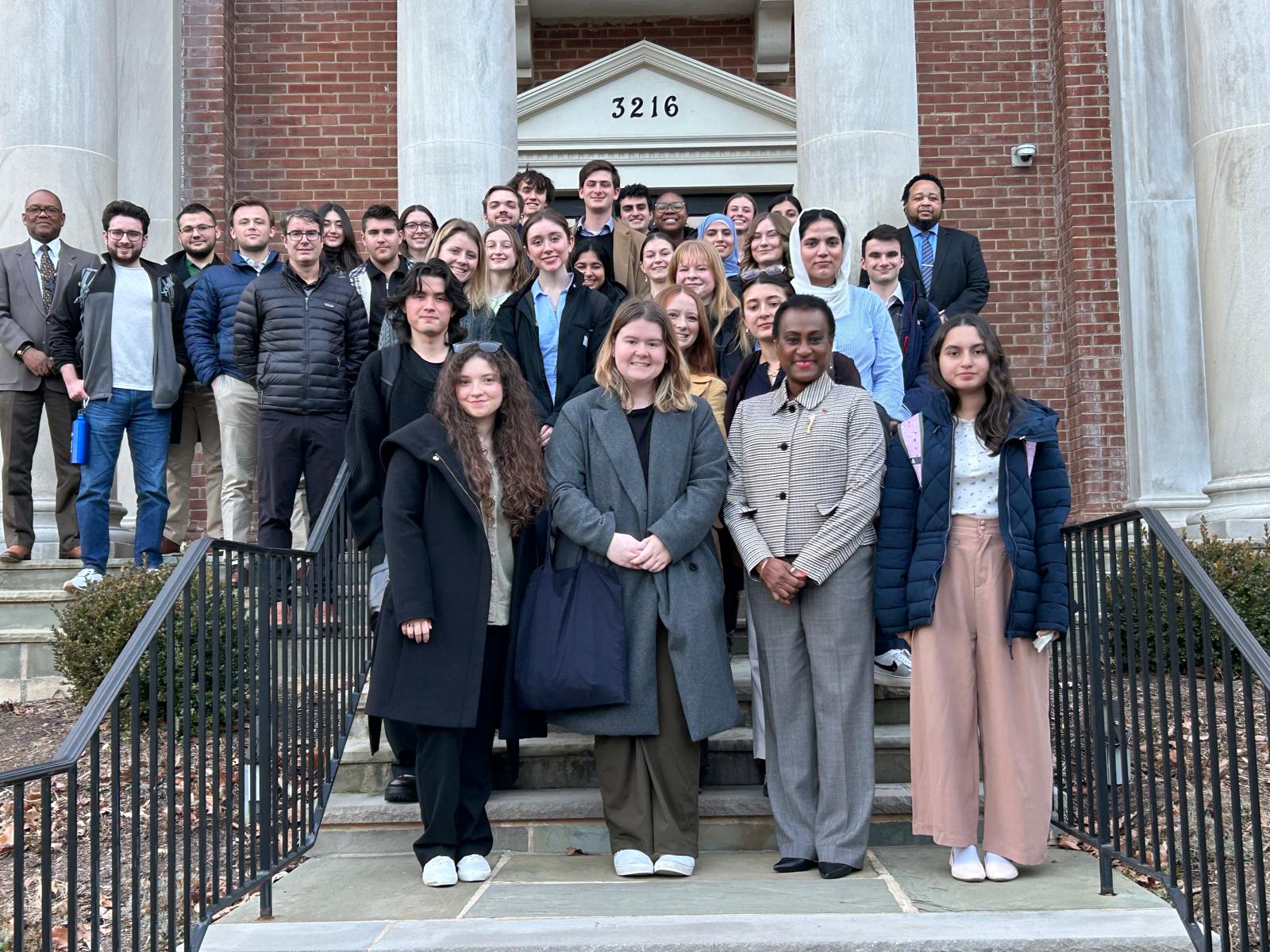 Embassy of Saint Kitts and Nevis Hosts Students from the College of William & Mary